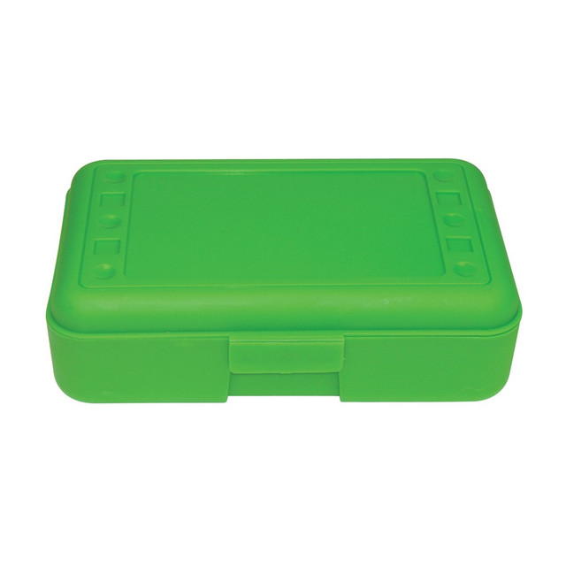 Romanoff ROM60215-12 Products Pencil Boxes, 8 1/2inH x 5 1/2inW x 2 1/2inD, Lime Opaque, Pack Of 12 Romanoff ROM60215-12 Products Pencil Boxes, 8 1/2inH x 5 1/2inW x 2 1/2inD, Lime Opaque, Pack Of 12