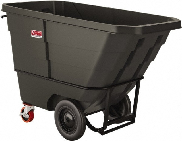 Suncast RMTTHD100D Polyethylene Basket Truck: 1 cu yd, 2,200 lb Capacity