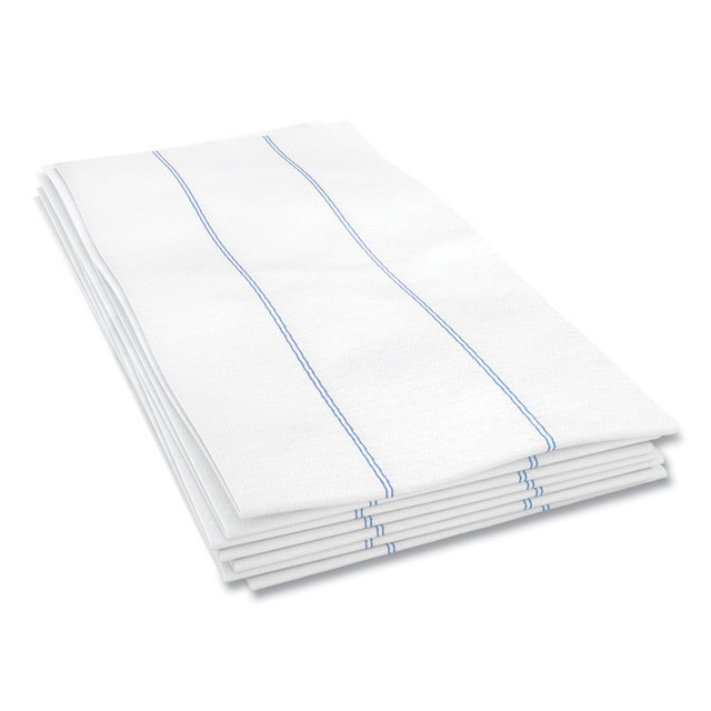 CASCADES TISSUE GROUP PRO W930 Tuff-Job Foodservice Towels, 1/4 Fold, 13 x 24, White/Blue, 72/Carton