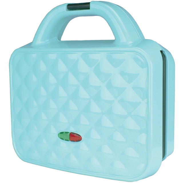 BRENTWOOD APPLIANCES, INC. TS-239BL Brentwood TS-239BL Couture Purse Non-Stick Dual Waffle Maker, Blue - 2 x