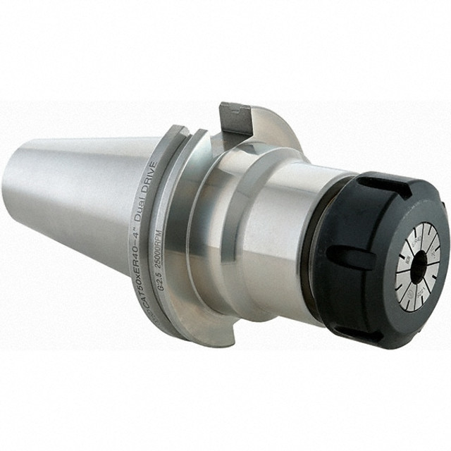 Techniks 47.122.20.600 Collet Chuck: 0.512" Capacity, ER Collet, Dual Contact Taper Shank