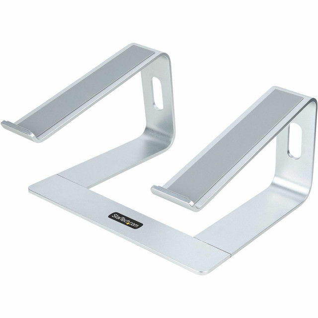 STARTECH.COM LAPTOP-STAND-SILVER StarTech Laptop Stand for Desk, Supports 5kg / 11lb, Aluminum, Silver, Ergonomic Laptop Riser, Portable Laptop Holder for Desk STARTECH.COM LAPTOP-STAND-SILVER StarTech Laptop Stand for Desk, Supports 5kg / 11lb, Aluminum, Silver, Ergonomic Laptop Riser, Portable Laptop Holder for Desk