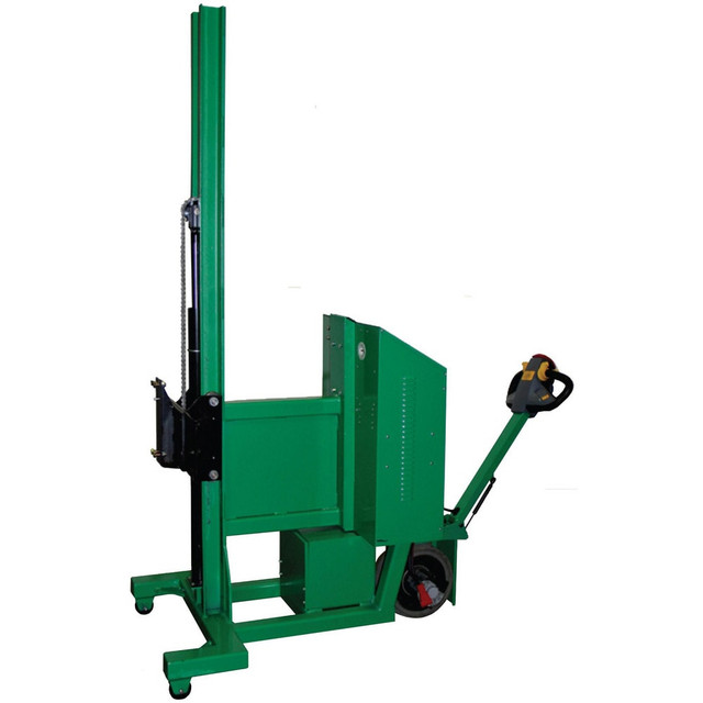 Valley Craft F80136A9 Battery Operated Lifts; Lift Type: Steel Stacker Lift ; Load Capacity (Lb. - 3 Decimals): 1000.000 ; Minimum Lift Height: 12in ; Maximum Lift Height: 71.00 ; Battery Included: Yes ; Charger Included: Yes