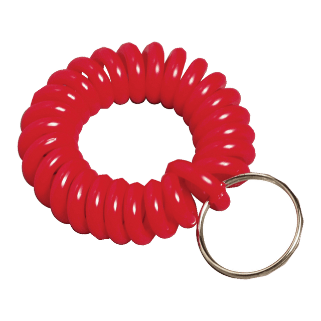BAUMGARTENS KC7000  Wrist Coil Key Chain, Assorted Colors