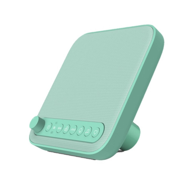 BEAR DOWN CONSULTING Pure Enrichment PESLEEP-B  Wave Baby Soothing Sound Machine, 5-1/2inH x 1-3/4inW x 5-1/2inD, Mint Green