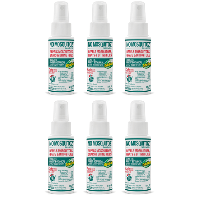 NONATZ 9175B95-2Z6-OD No Natz No Mosquitoz Botanical Bug Repellent, 2 Oz, Pack Of 6 Bottles NONATZ 9175B95-2Z6-OD No Natz No Mosquitoz Botanical Bug Repellent, 2 Oz, Pack Of 6 Bottles