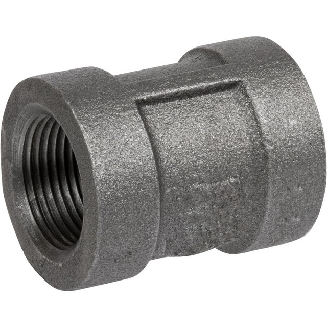 USA Industrials ZUSA-PF-20508 Black Pipe Fittings; Fitting Type: Coupling ; Fitting Size: 1-1/4" ; End Connections: NPT ; Material: Iron ; Classification: 300 ; Fitting Shape: Straight