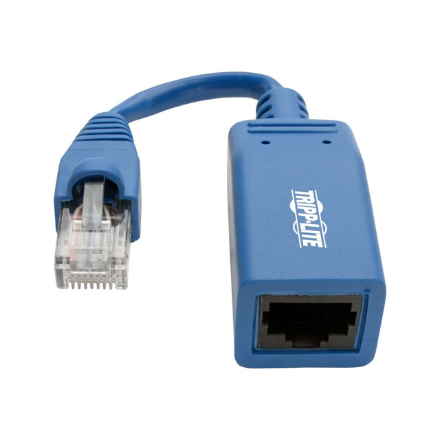 TRIPP LITE N034-05N-BL  Cisco Console Rollover Cable Adapter (M/F) - RJ45 to RJ45, Blue, 5 in. - Serial adapter - RJ-45 (M) to RJ-45 (F) - 42 ft - CAT 5e/6 - molded - blue