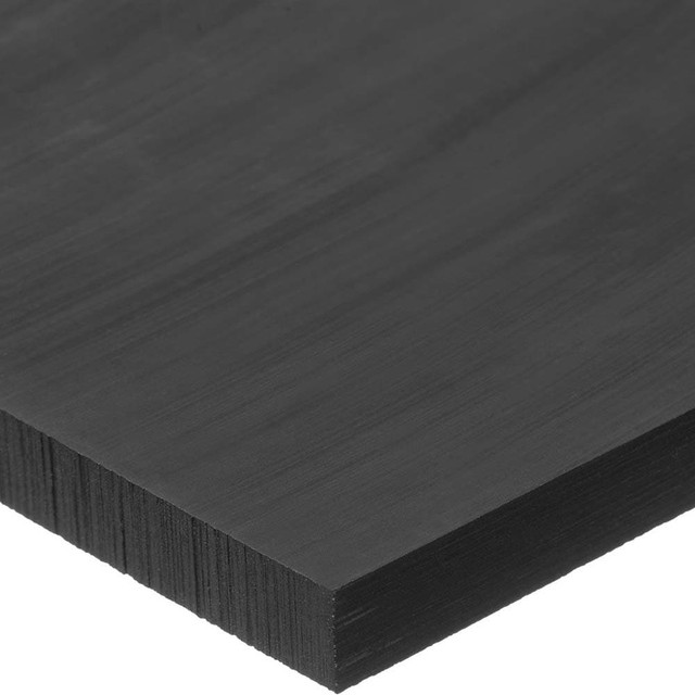 USA Industrials BULK-PS-PE-861 Plastic Sheet: High Density Polyethylene, 1/4" Thick, Black