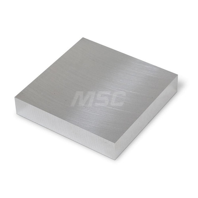 TCI Precision Metals SB606105000404 Aluminum Precision Sized Plate: Precision Ground & Milled, 4" Long, 4" Wide, 1/2" Thick, Alloy 6061