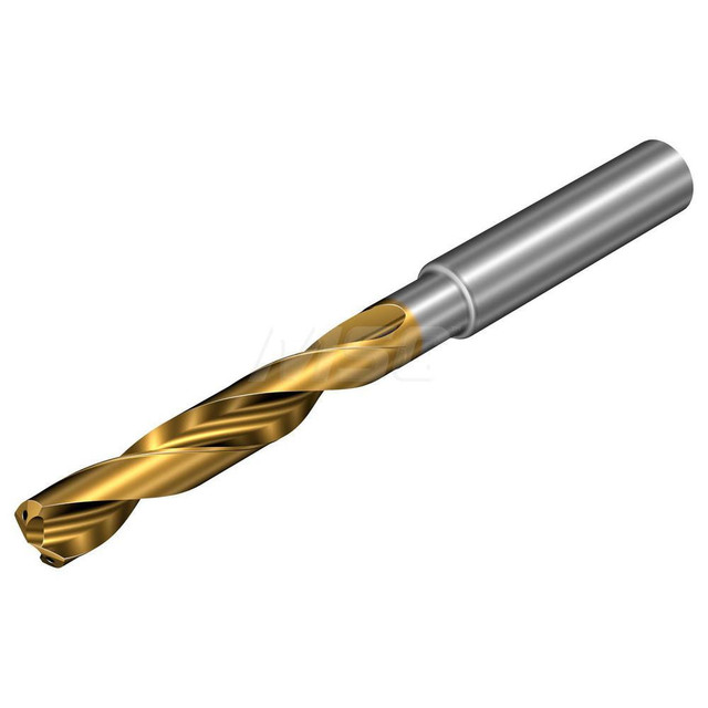 Sandvik Coromant 8151421 Taper Length Drill Bit: Series CoroDrill 860, 12.7 mm Dia, 147 ° Point, Solid Carbide