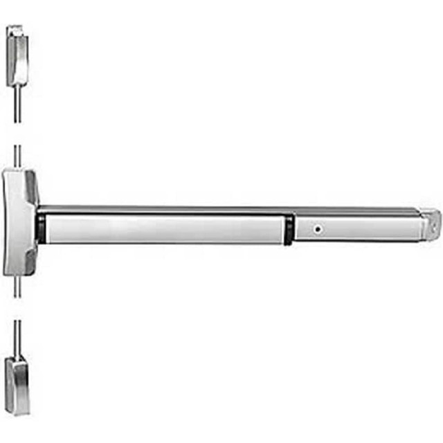 Yale 086117 Vertical Bars; Type: Surface Vertical Rod Exit Device ; Rating: Fire Rated ; Hand: RHR ; Minimum Door Width: 30 (Inch); Maximum Door Width: 36.000 (Inch); Special Item Information: Commercial