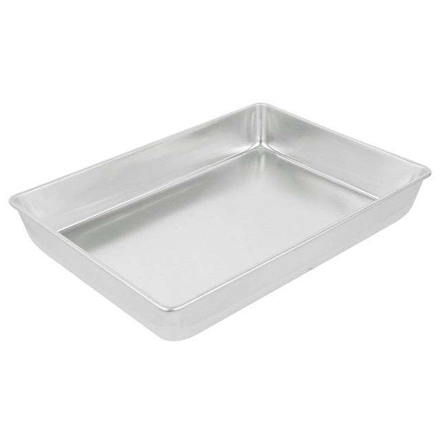 THE VOLLRATH COMPANY Vollrath VL51066  Aluminum Bake And Roasting Pans, Silver, Pack Of 6 Pans