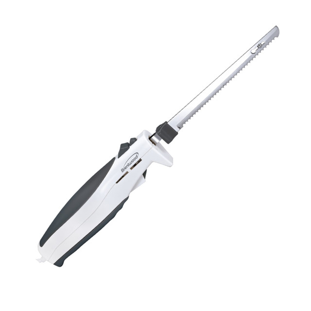 BRENTWOOD APPLIANCES, INC. 995110410M Brentwood Electric Carving Knife, 7-1/2in, White BRENTWOOD APPLIANCES, INC. 995110410M Brentwood Electric Carving Knife, 7-1/2in, White