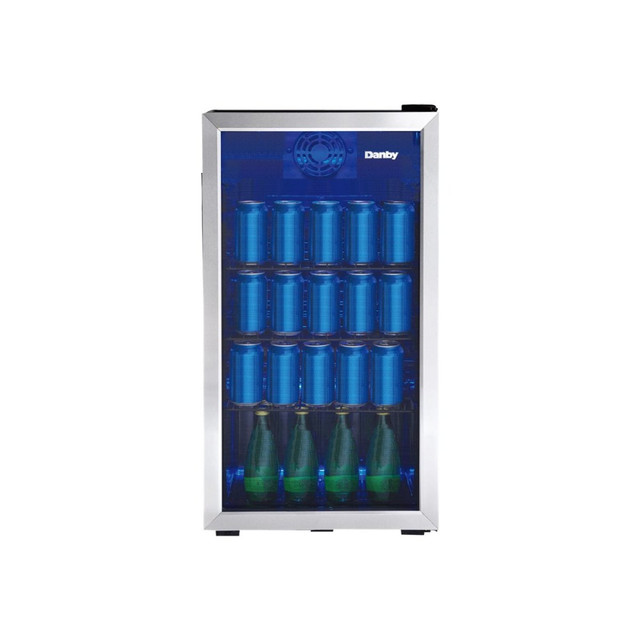 DANBY PRODUCTS LIMITED Danby DBC117A1BSSDB-6  DBC117A1BSSDB-6 - Drinks chiller - width: 17.5 in - depth: 19.7 in - height: 32.8 in - 3.1 cu. ft