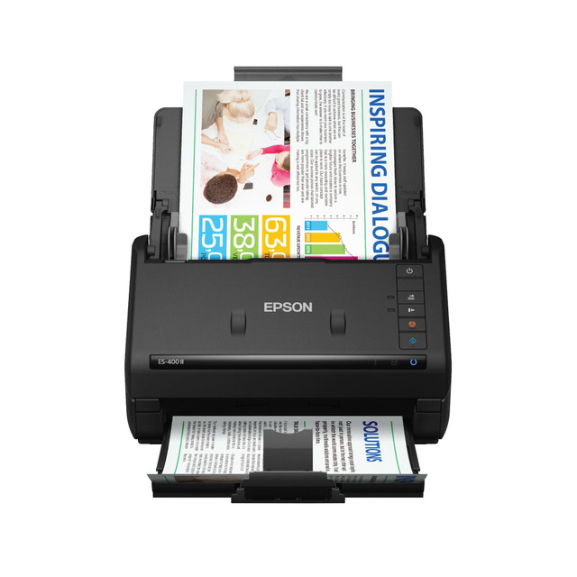 EPSON AMERICA INC. Epson B11B261201  WorkForce ES-400 II Duplex Desktop Color Document Scanner with Auto Document Feeder