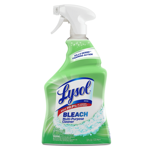 RECKITT BENCKISER 78914 Lysol All-Purpose Cleaner With Bleach, 32 Oz Bottle RECKITT BENCKISER 78914 Lysol All-Purpose Cleaner With Bleach, 32 Oz Bottle