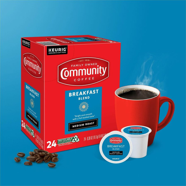 Community Coffee Company Community Coffee 64063 Community&reg; Coffee K-Cup Breakfast Blend Coffee