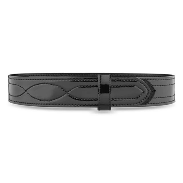 Dutyman 5031-S 2-1/4"" Hi-Gloss Leather Buckleless Outer Belt Dutyman 5031-S 2-1/4"" Hi-Gloss Leather Buckleless Outer Belt