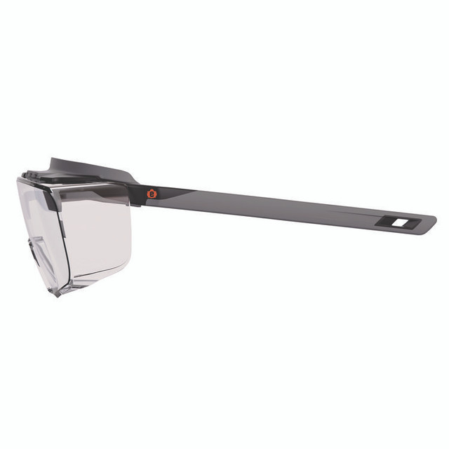 TENACIOUS HOLDINGS, INC. ergodyne® 55101 Skullerz OSMIN Safety Glasses, Matte Black Polycarbonate Frame, Clear Polycarbonate Lens