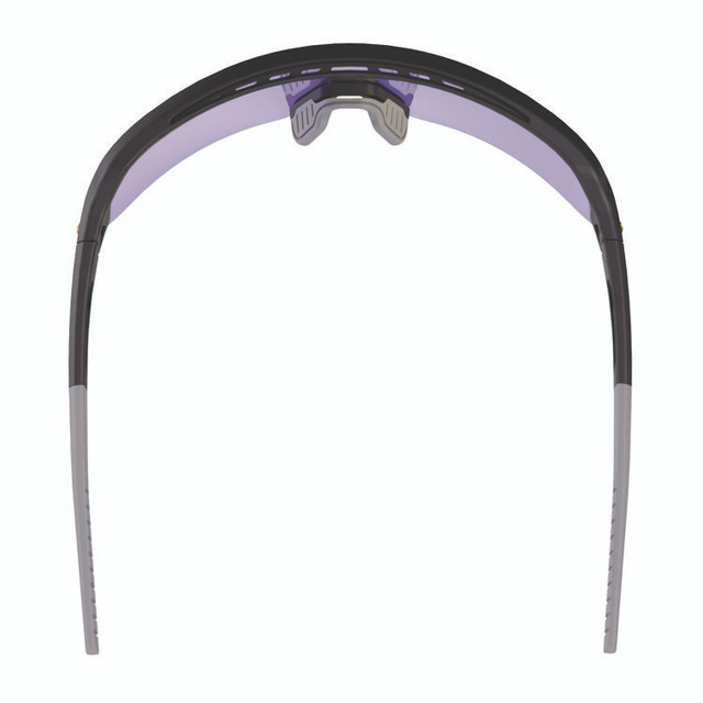 TENACIOUS HOLDINGS, INC. ergodyne® 55007 Skullerz AEGIR Safety Glasses with Mirrored Lenses, Matte Black Frame, Blue Mirror Polycarbonate Lens