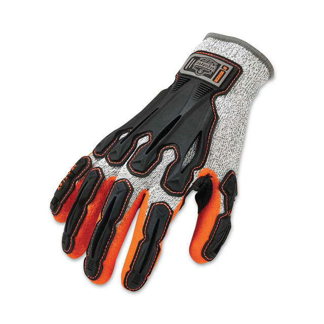 TENACIOUS HOLDINGS, INC. ergodyne® 17583 ProFlex 922CR Nitrile Coated Cut-Resistant Gloves, EN388: 4442CP, Medium, Gray, 96 Pairs/Carton