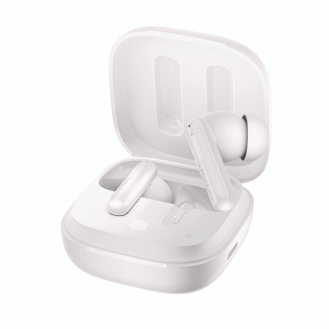 CREATIVE MARKETING, INC. Morpheus 360® TW2750W Nemesis ANC Wireless Noise Cancelling Earbuds, White