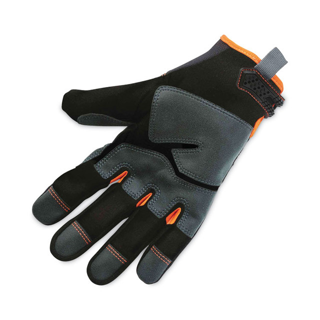 TENACIOUS HOLDINGS, INC. ergodyne® 17223 ProFlex 810 Reinforced Utility Gloves, EN388: 3121X, 9" Long, Medium, Black, Pair