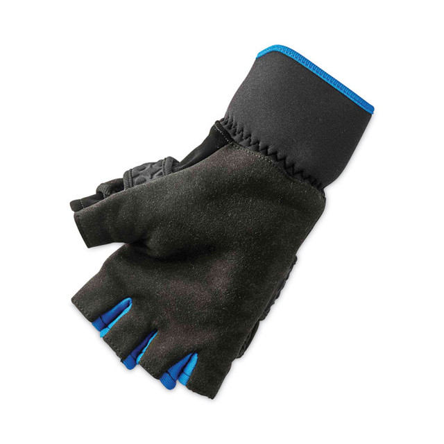 TENACIOUS HOLDINGS, INC. ergodyne® 17344 ProFlex 816 Thermal Flip-Top Gloves, EN388: 3423X, 9" Long, Large, Black, Pair