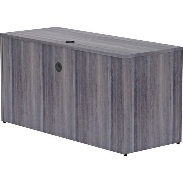 SP RICHARDS LLR69553 Lorell Essentials 60inW Credenza Computer Desk, Weathered Charcoal SP RICHARDS LLR69553 Lorell Essentials 60inW Credenza Computer Desk, Weathered Charcoal