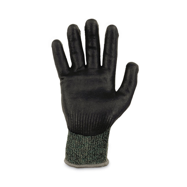 TENACIOUS HOLDINGS, INC. ergodyne® 18042 ProFlex 7070 ANSI A7 Nitrile Coated CR Gloves, EN388: 4X42F, 9" Long, Small, Green, Pair