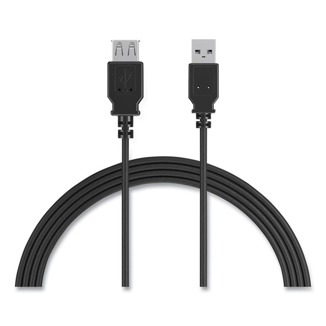 NXT TECHNOLOGIES 24400022 USB 2.0 Extension Cable, 6 ft, Black