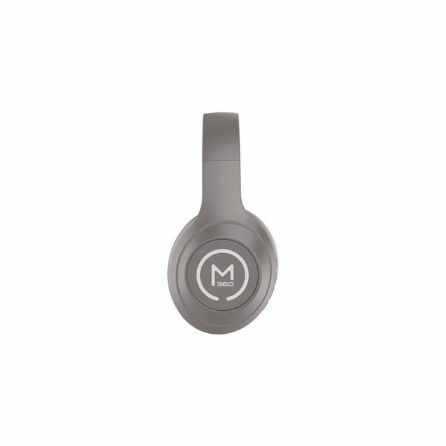 CREATIVE MARKETING, INC. Morpheus 360® HP6500G Comfort Plus Wireless Over-Ear Bluetooth Headphones, Gray