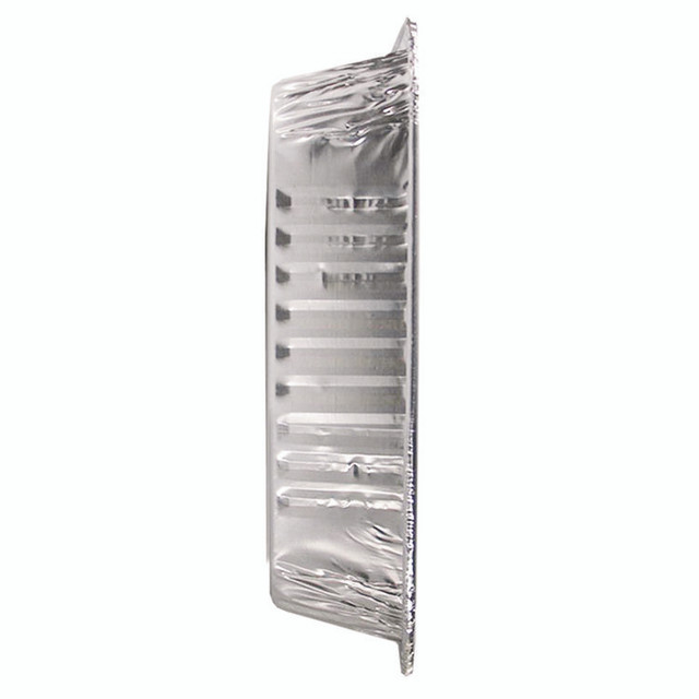 HFA INC 404835500 8" Square Cake Pan, 7.88 x 7.88 x 1.31, Silver, Aluminum, 500/Carton