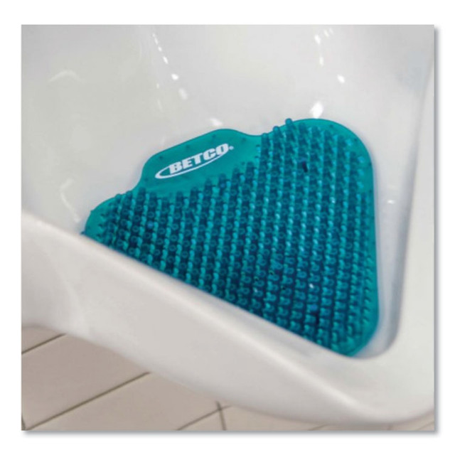 BETCO CORPORATION 987D700 Anti-Splash Urinal Screen, Ocean Breeze Scent, Turquoise, 1 lb, 60/Carton