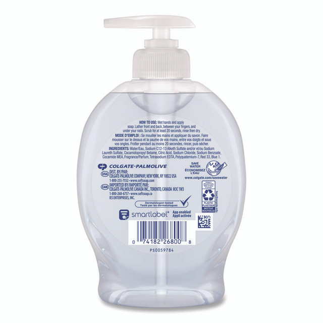 COLGATE PALMOLIVE, IPD. Softsoap® 26800 Moisturizing Hand Soap, Fresh Scent, 7.5 oz Bottle