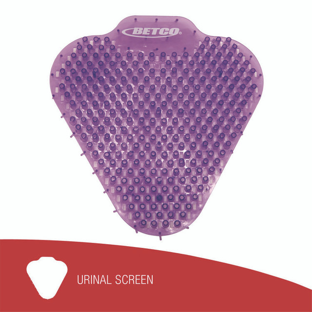 BETCO CORPORATION 989D700 Anti-Splash Urinal Screen, Lavender Scent, Purple, 1 lb, 60/Carton