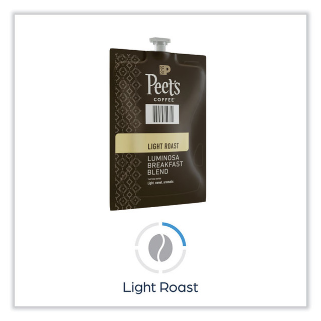 PEETS Peet's Coffee & Tea® LPC00264 FLAVIA Ground Coffee Freshpacks, Colombia Luminosa, 76/Carton