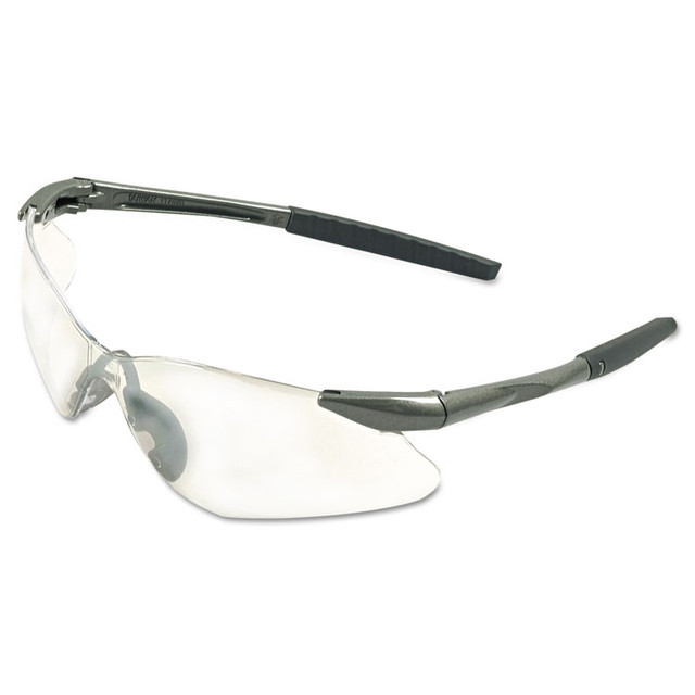 SMITH AND WESSON KleenGuard™ 20470 V30 Nemesis VL Safety Glasses, Gunmetal Frame, Clear Lens