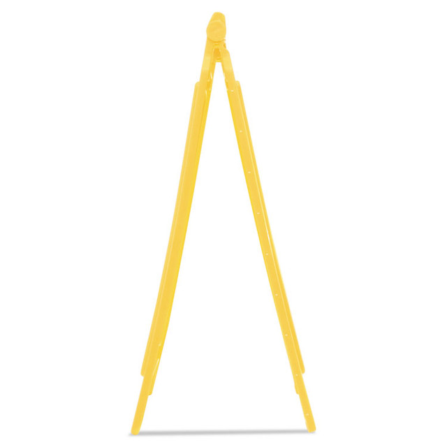 RUBBERMAID COMMERCIAL PROD. 611277YWCT Caution Wet Floor Sign, 11 x 12 x 25, Bright Yellow, 6/Carton