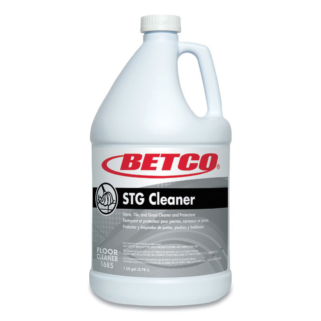 BETCO CORPORATION 16850400 Stone, Tile, Grout Cleaner and Protectant, Pleasant Scent, 1 gal Bottle, 4/Carton
