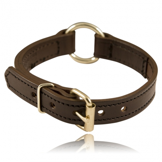 Boston Leather 8350-1-16 1 Split Ring K-9 Collar Boston Leather 8350-1-16 1 Split Ring K-9 Collar