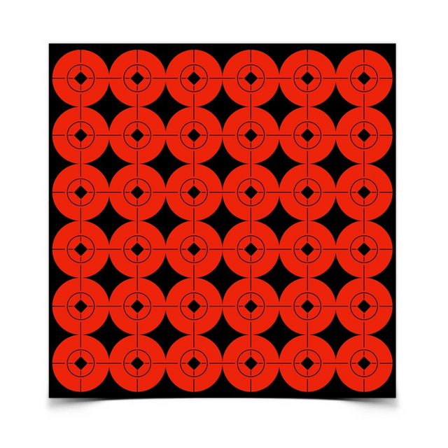 Birchwood Casey BC-33901 Target Spots Orange 1 Inch, 360 targets
