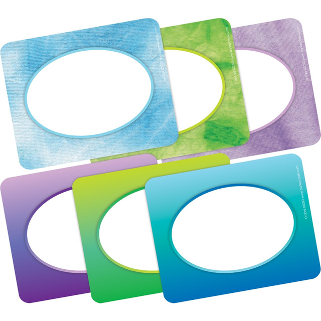 BARKER CREEK PUBLISHING, INC. 4364 Barker Creek Self-Adhesive Name Tags, 2-3/4in x 3-1/2in, Tie-Dye & Ombre, Pack Of 90 Name Tags BARKER CREEK PUBLISHING, INC. 4364 Barker Creek Self-Adhesive Name Tags, 2-3/4in x 3-1/2in, Tie-Dye & Ombre, Pack Of 90 Name Tags