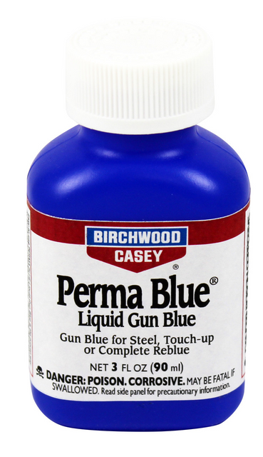 Birchwood Casey BC-13125 Perma Blue Liquid Gun Blue, 3 fl. oz. Bottle Birchwood Casey BC-13125 Perma Blue Liquid Gun Blue, 3 fl. oz. Bottle