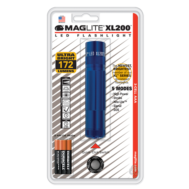 Maglite XL200-S3116 XL200 3 AAA-Cell LED Flashlight