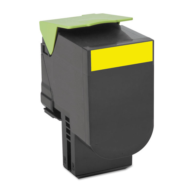 LEXMARK INT'L, INC. 70C1HY0 70C1HY0 Return Program High-Yield Toner, 3,000 Page-Yield, Yellow