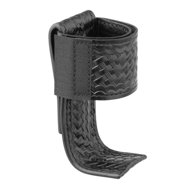 Dutyman 4121 Basketweave Leather Steel Based Radio Holder Dutyman 4121 Basketweave Leather Steel Based Radio Holder