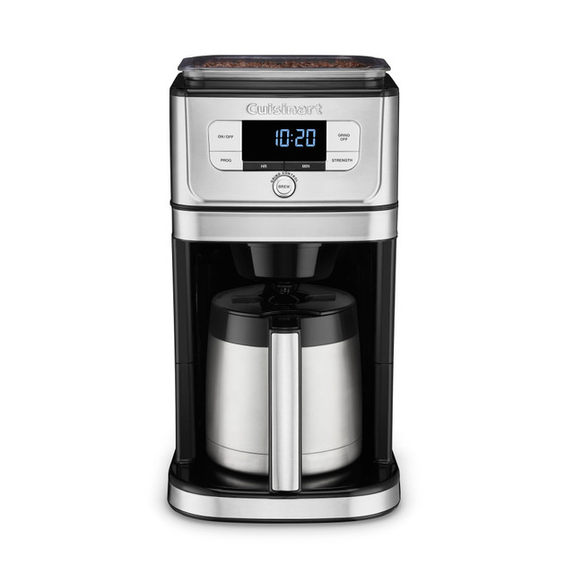 CONAIR CORPORATION Cuisinart DGB-850  Grind And Brew 10-Cup Coffee Maker, Black/Chrome