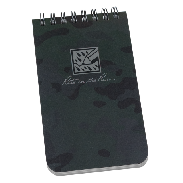 Rite in the Rain NHC35 Top Spiral Notebook - 3''x5'' Rite in the Rain NHC35 Top Spiral Notebook - 3''x5''